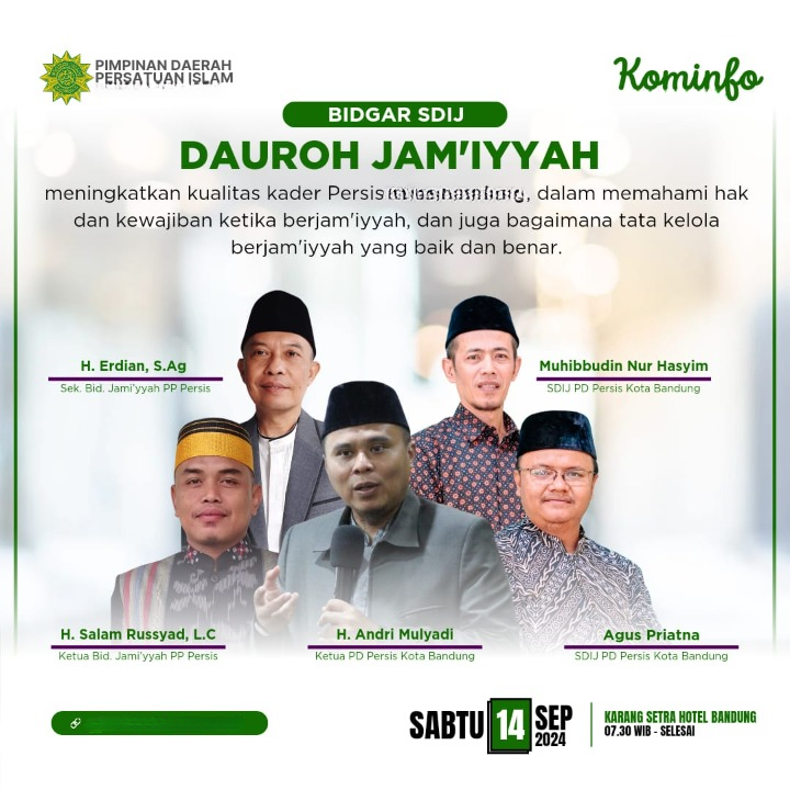 Dauroh Jamiyyah SDIJ PD PERSIS Kabupaten Blora
